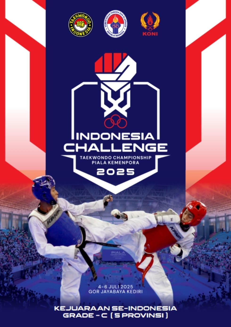 Kejuaraan INDONESIA CHALLANGE TAEKWONDO CHAMPIONSHIP 2025 Stanley Sport - GRIND (Web. System) ti-gtsjepara.com