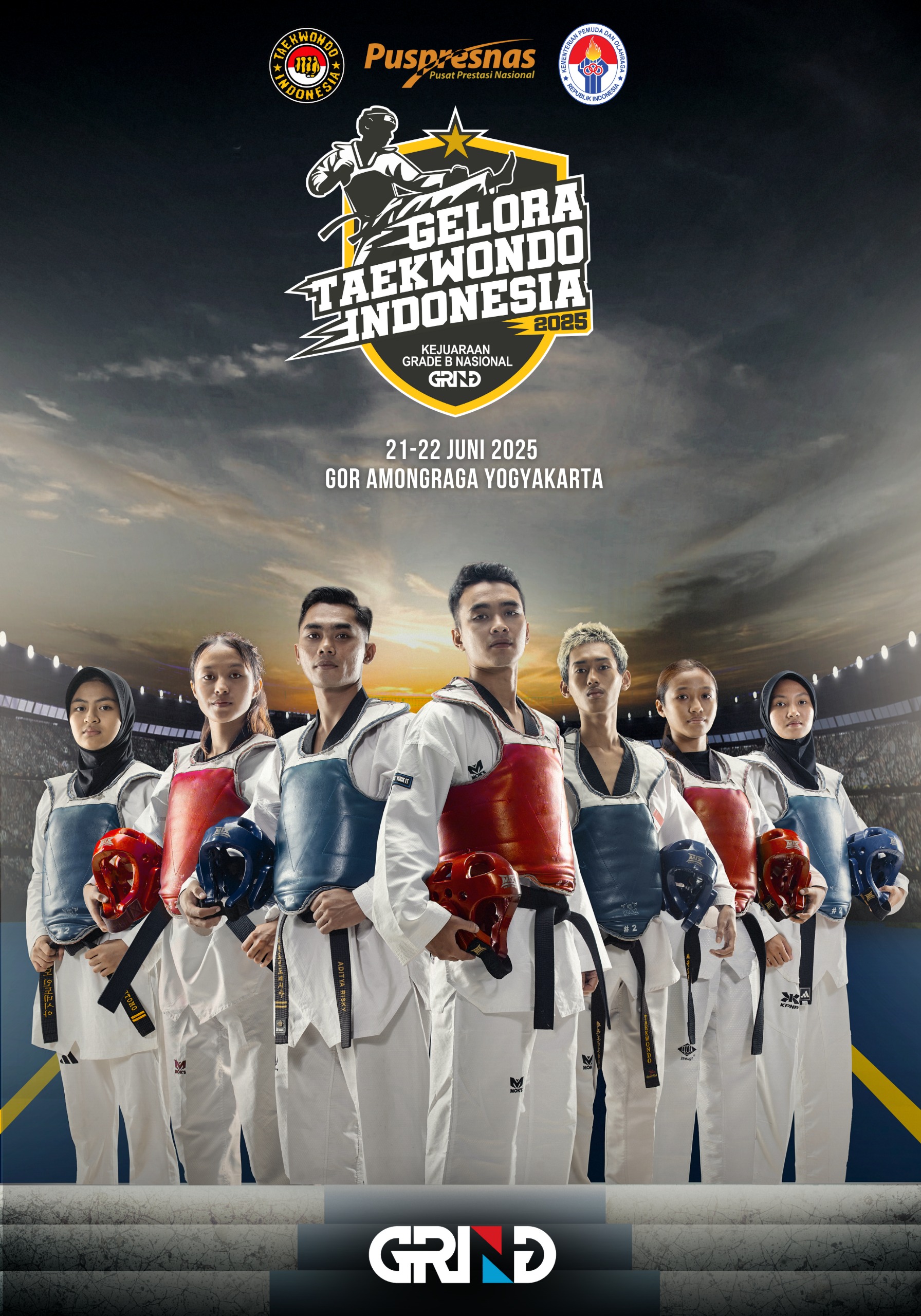 Panggung Juara Taekwondo Indonesia Taekwondo Indonesia GTS JEPARA